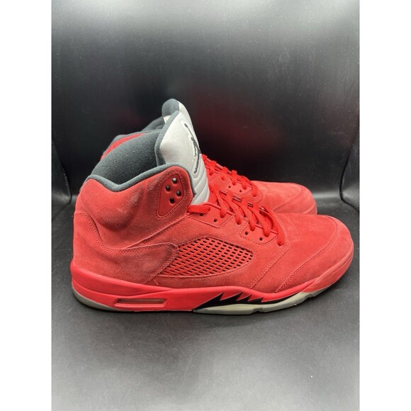 Air Jordan 5 Retro \'Red Suede\' Men’s Size 15 (136027-602) Clean No Box main image 16